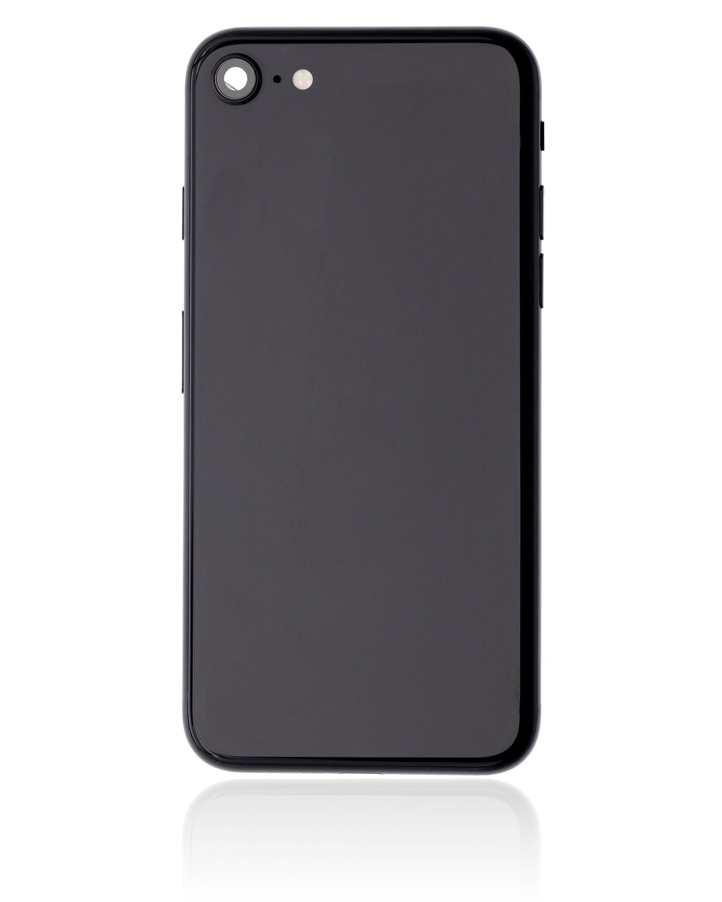 Back Housing W/ Small Components Pre-Installed For iPhone SE (2020) (Used OEM Pull: Grade A) (Black)