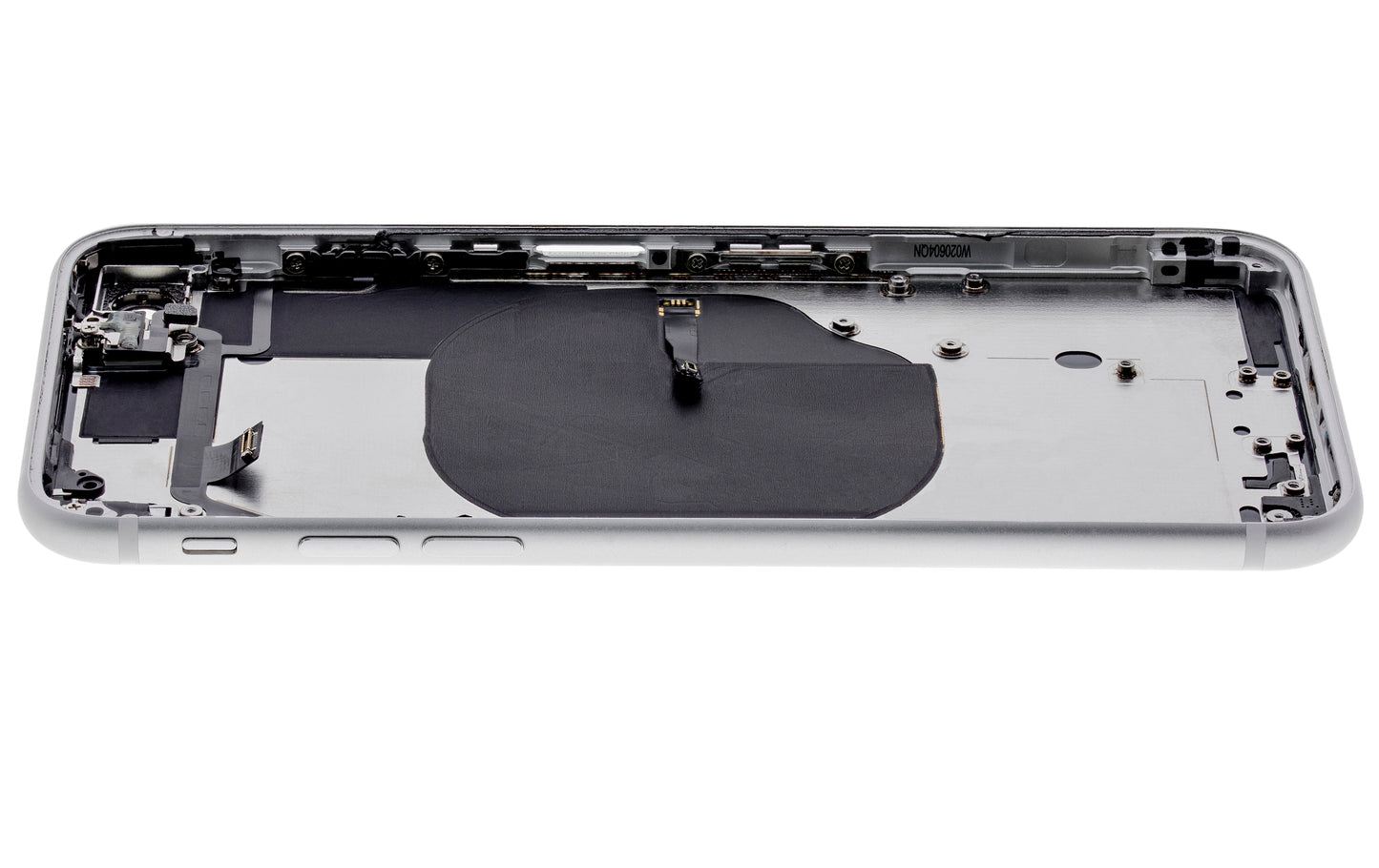 Back Housing W/ Small Components Pre-Installed For iPhone SE (2020) (Used OEM Pull: Grade C) (White)