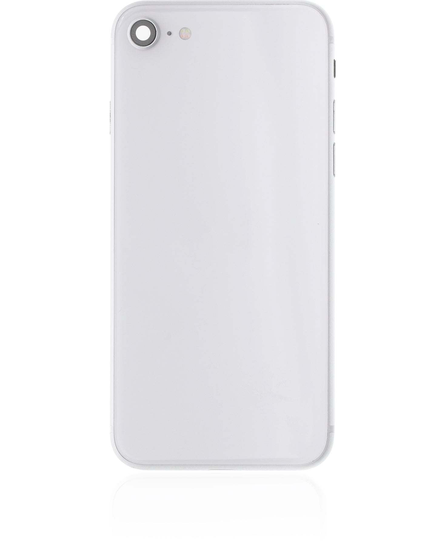 Back Housing W/ Small Components Pre-Installed For iPhone SE (2020) (Used OEM Pull: Grade C) (White)