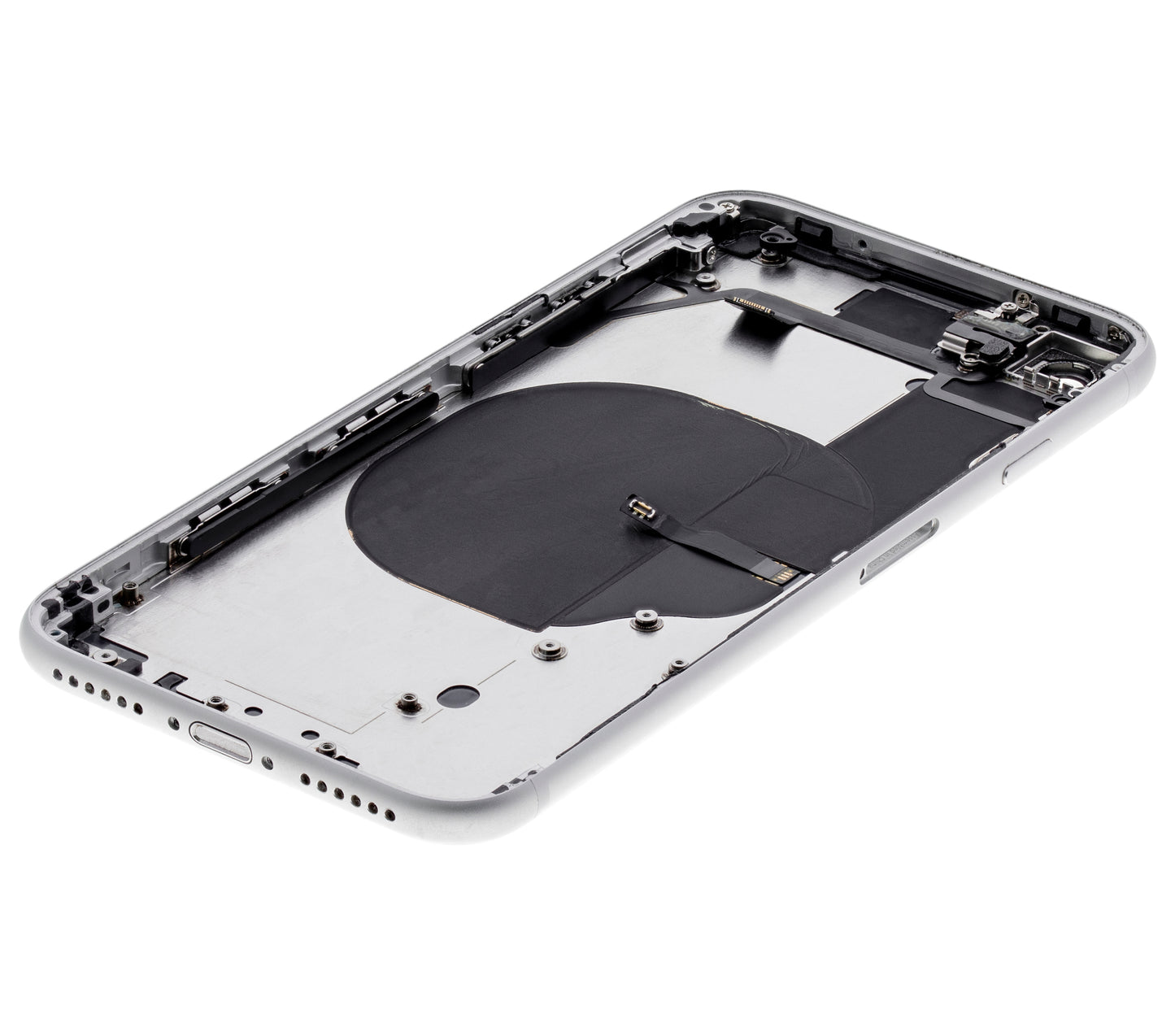 Back Housing W/ Small Components Pre-Installed For iPhone SE (2020) (Used OEM Pull: Grade B) (White)
