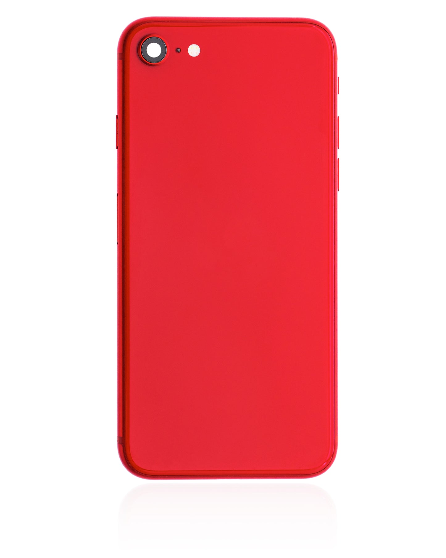 Back Housing W/ Small Components Pre-Installed For iPhone SE (2020) (Used OEM Pull: Grade A) (Red)