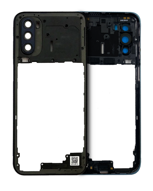 Back Housing For Motorola Moto G41 (XT2167 / 2022) (Meteorite Black) replacement part SKU 107082090121 image 1