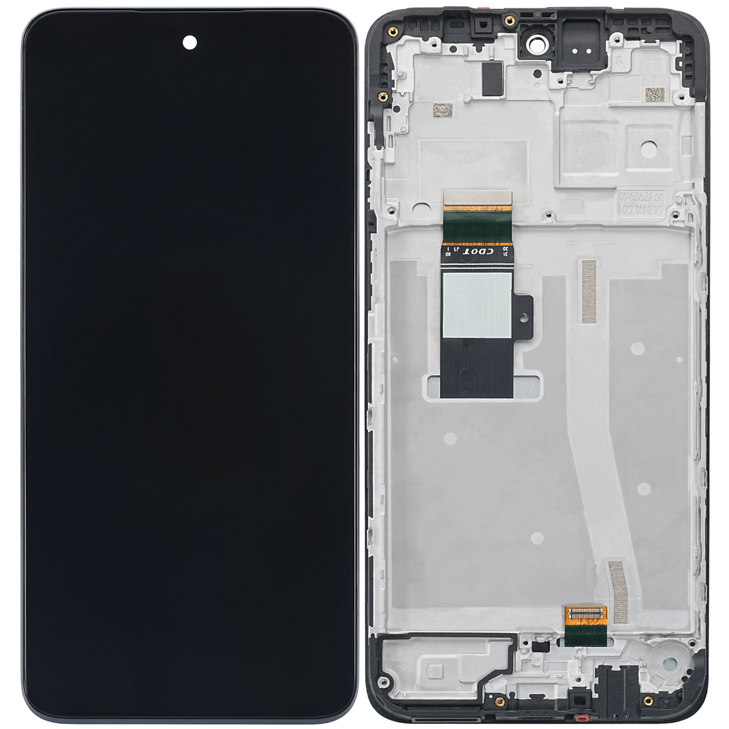 LCD Assembly With Frame For Motorola Moto G53 (XT2335 / 2022) (Refurbished) (All Colors) replacement part SKU 107082090502 image 6