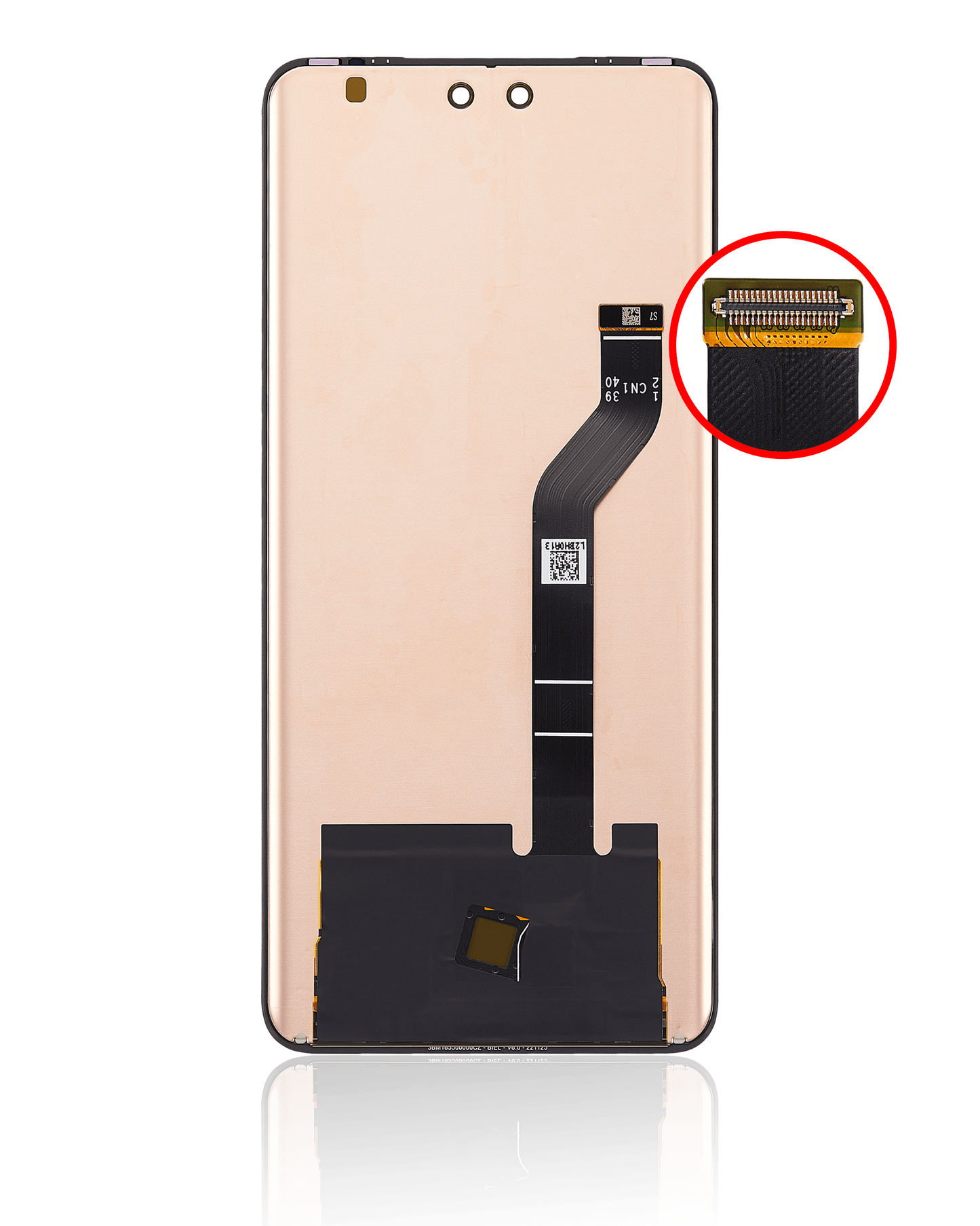 OLED Assembly Without Frame For Xiaomi 13 Lite / Civi 2 (Refurbished) (All Colors) – mobile phone part alternate view – OLED Display Replacement for phone repair