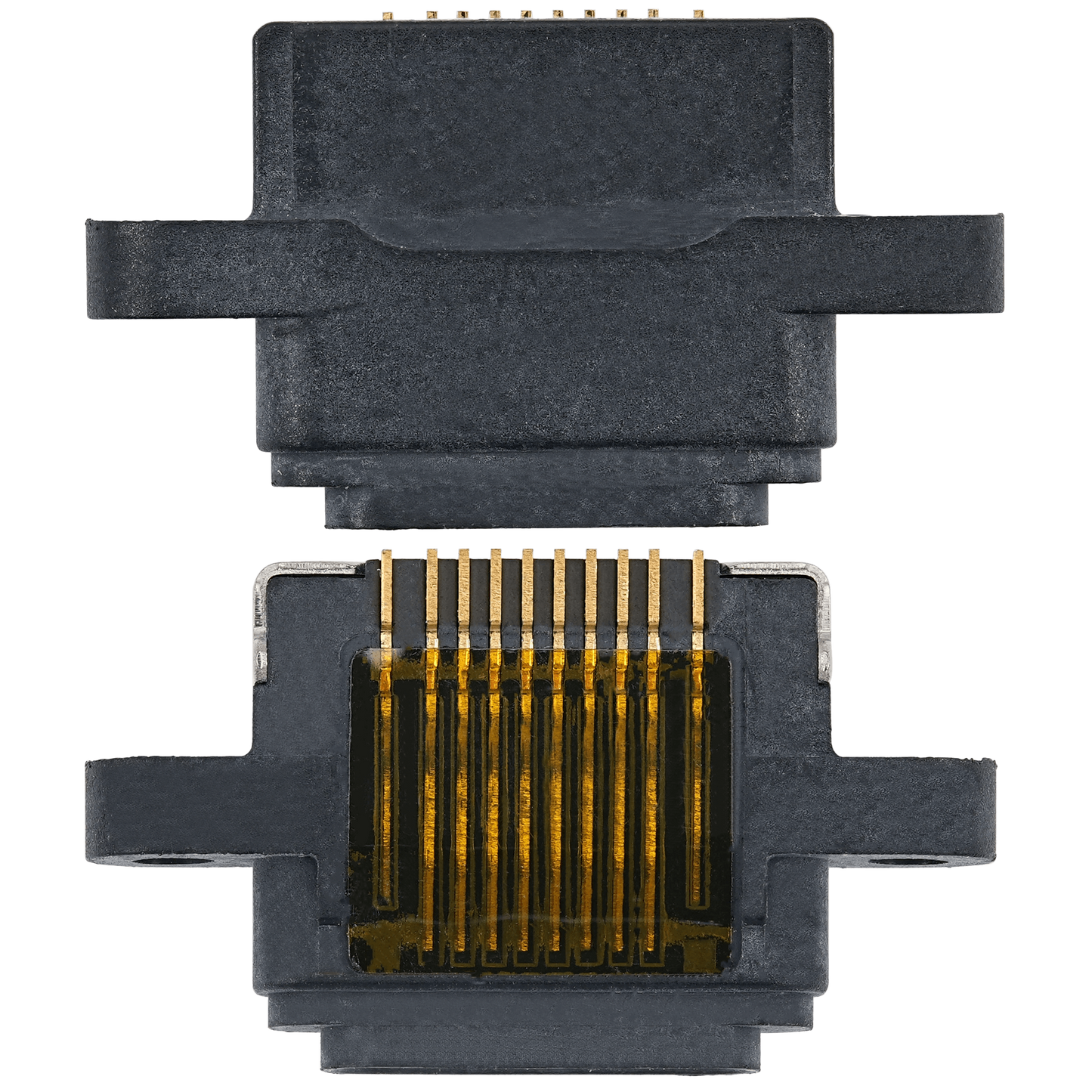 Charging Port Only For iPad Air 1 / 5 (2017) / iPad 6 (2018) / iPad 7 (2019) / iPad 8 (2020) / iPad 9 (2021) (Soldering Required) (Black) (10 Pack)