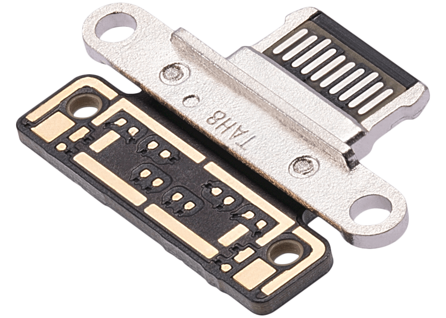 Charging Port Only For iPad Pro 11" (2018 / 2020 / 2021 / 2022) / Pro 12.9" (2018 / 2020 / 2021 / 2022) (Soldering Required) (Space Gray)