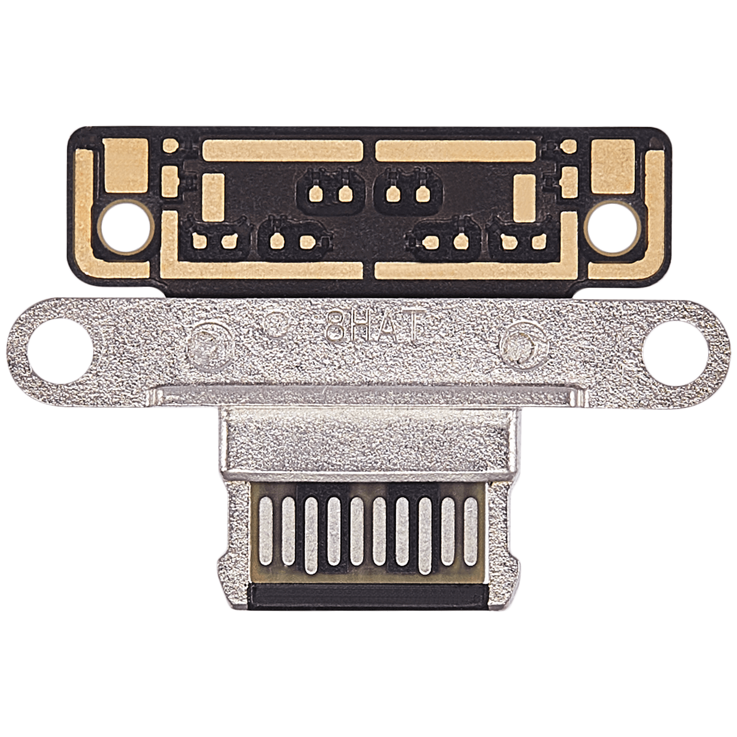 Charging Port Only For iPad Pro 11" (2018 / 2020 / 2021 / 2022) / Pro 12.9" (2018 / 2020 / 2021 / 2022) (Soldering Required) (Space Gray) (10 Pack)