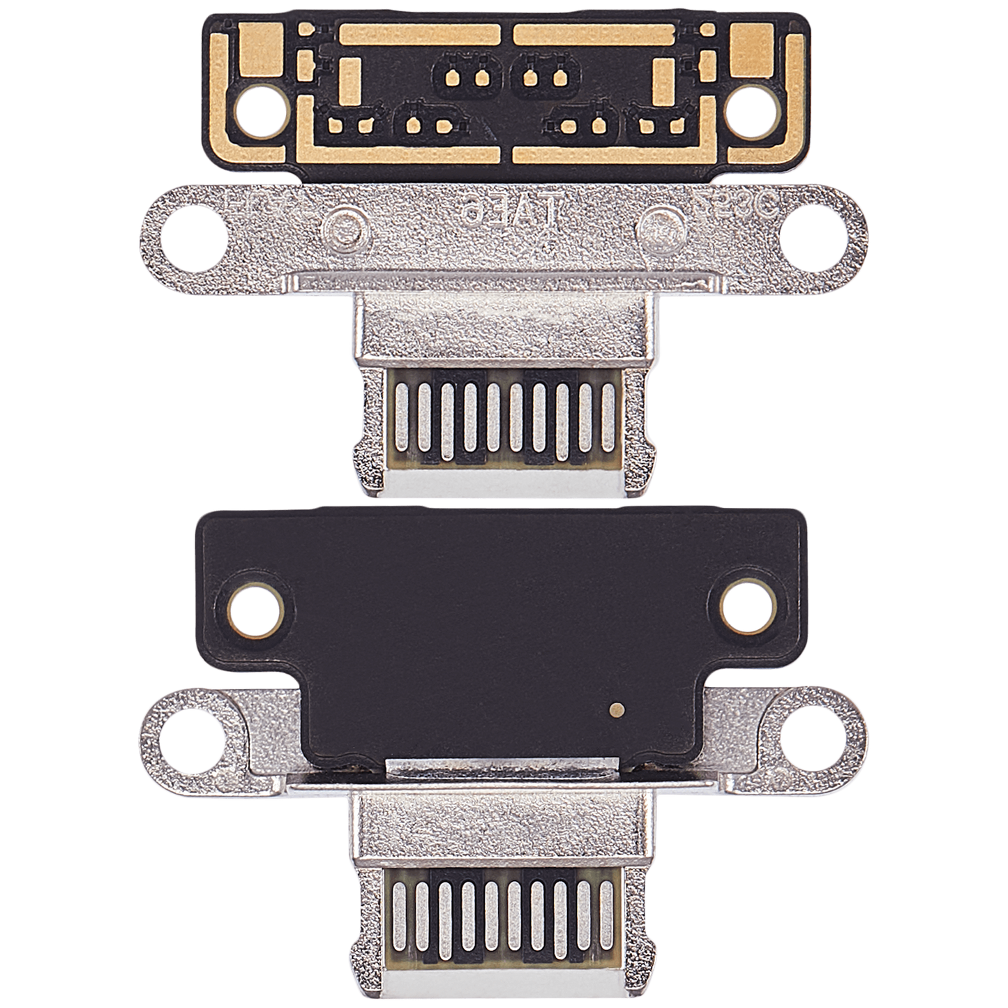 Charging Port Only For iPad Pro 11" (2018 / 2020 / 2021 / 2022) / Pro 12.9" (2018 / 2020 / 2021 / 2022) (Soldering Required) (Silver) (10 Pack)