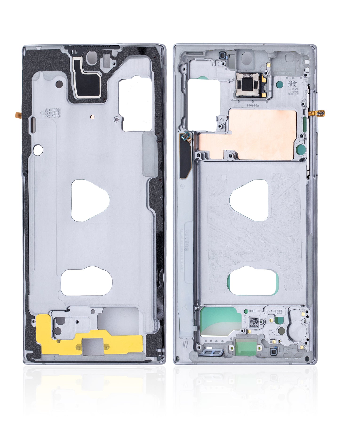 Mid-Frame Housing For Samsung Galaxy Note 10 (Aura White)