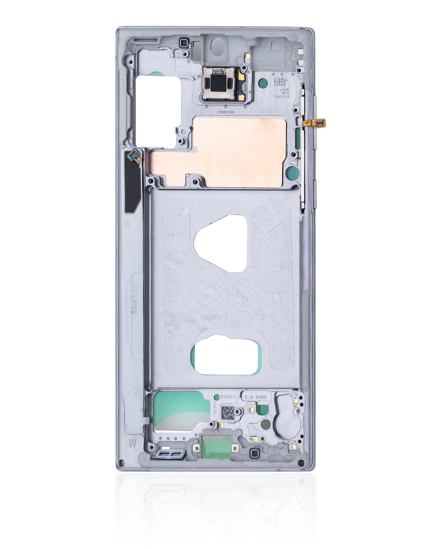 Mid-Frame Housing For Samsung Galaxy Note 10 (Aura White)