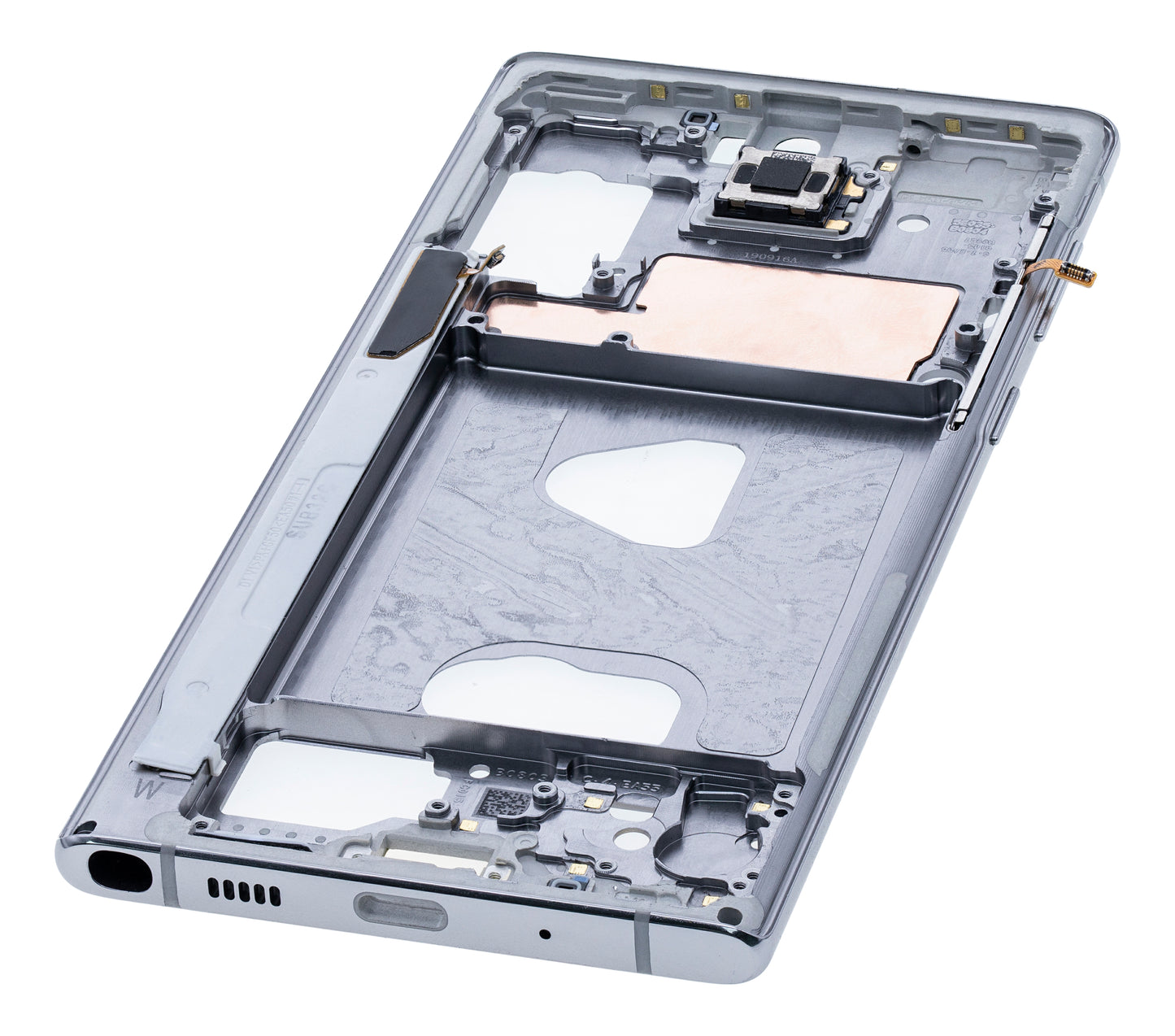 Mid-Frame Housing For Samsung Galaxy Note 10 (Aura White)