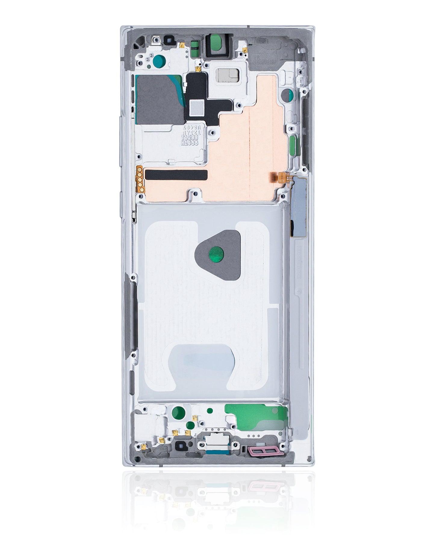 Mid-Frame Housing For Samsung Galaxy Note 20 Ultra (Mystic White)