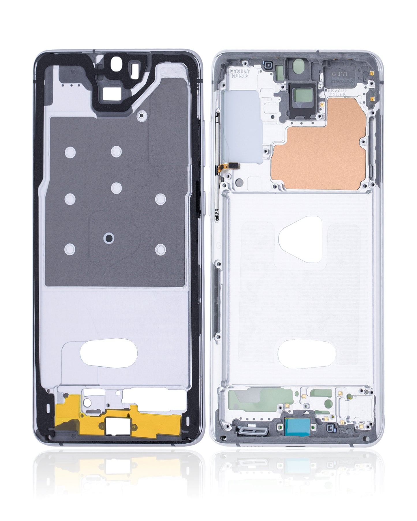 Mid-Frame Housing For Samsung Galaxy S20 Plus (Cloud White)