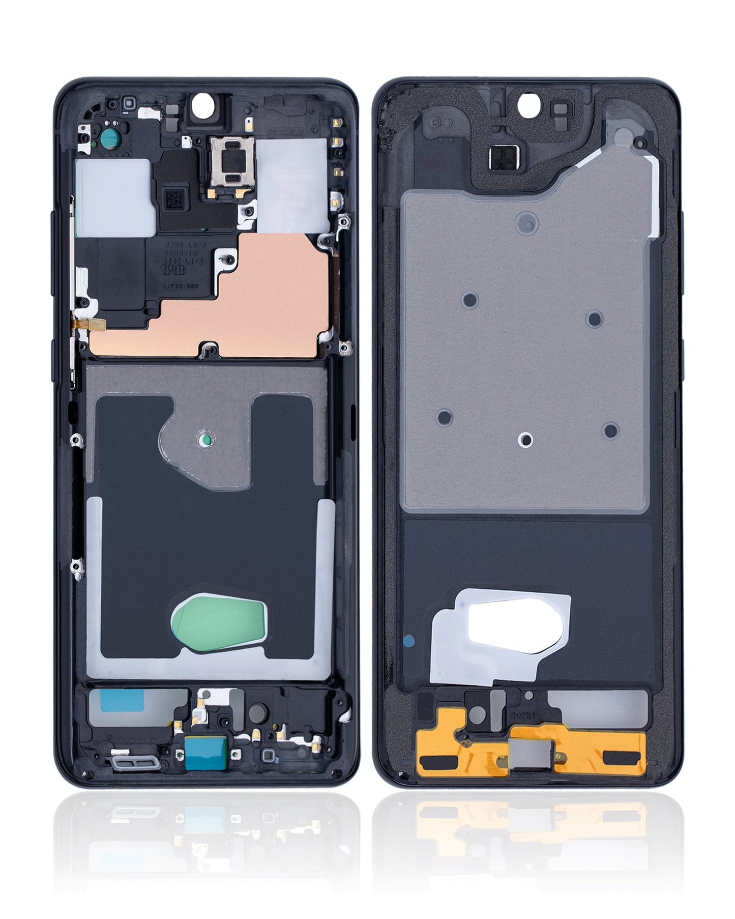 Mid-Frame Housing For Samsung Galaxy S20 Ultra (Cosmic Black)