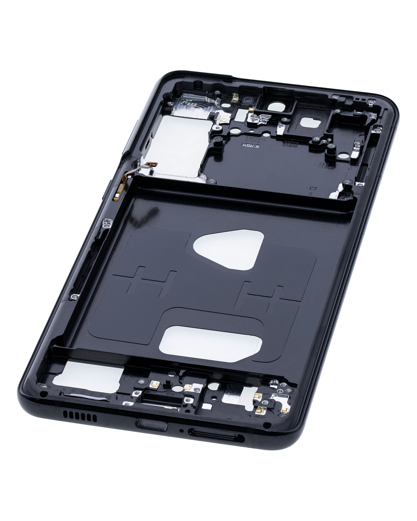 Mid-Frame Housing For Samsung Galaxy S21 Plus (Phantom Black)