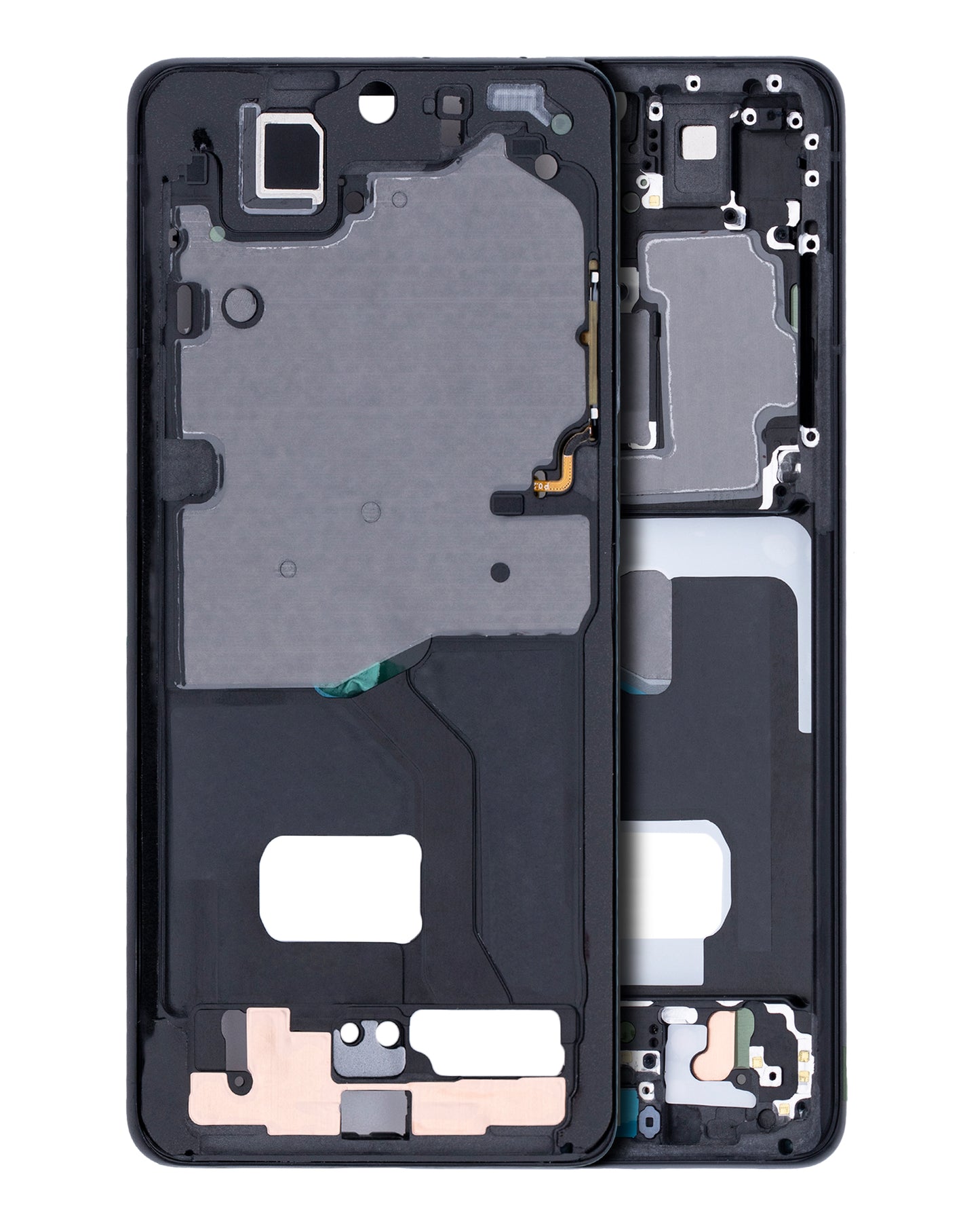 Mid-Frame Housing For Samsung Galaxy S21 Ultra (Phantom Black)
