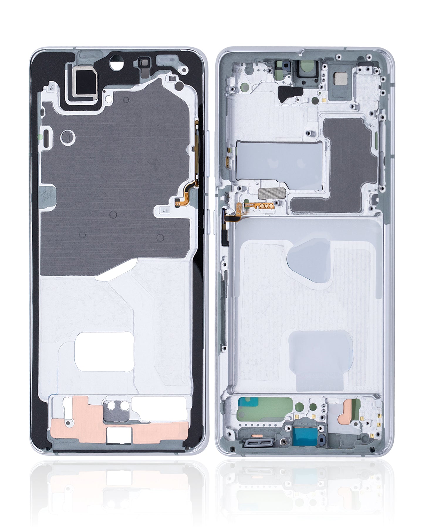 Mid-Frame Housing For Samsung Galaxy S21 Ultra (Phantom Silver)