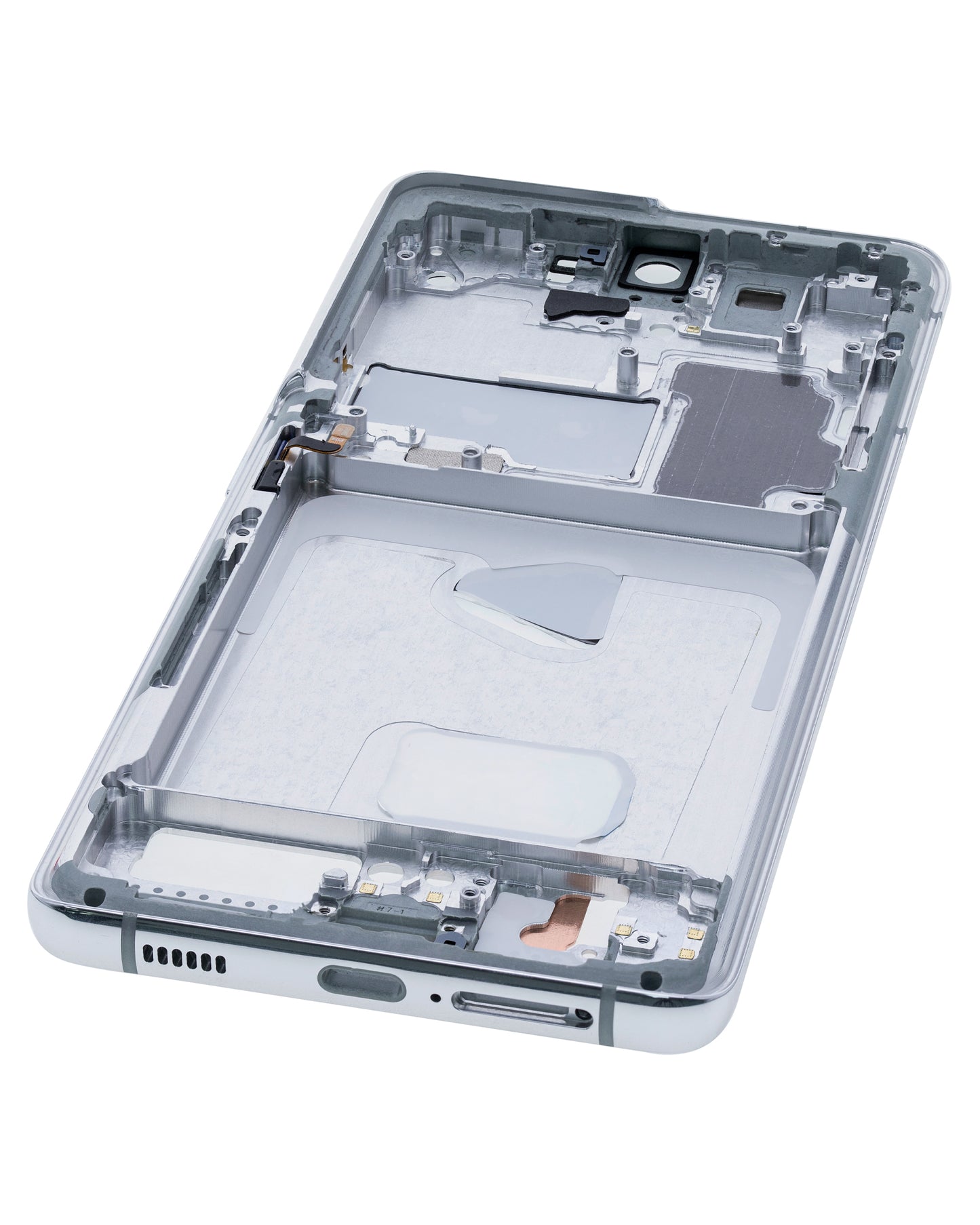 Mid-Frame Housing For Samsung Galaxy S21 Ultra (Phantom Silver)