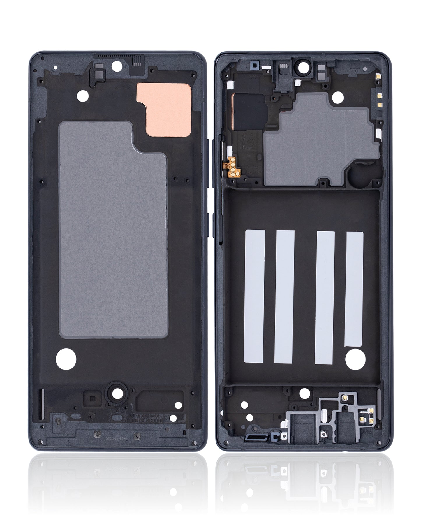 Mid-Frame Housing For Samsung Galaxy A71 5G (US Version) (Prism Cube Black)