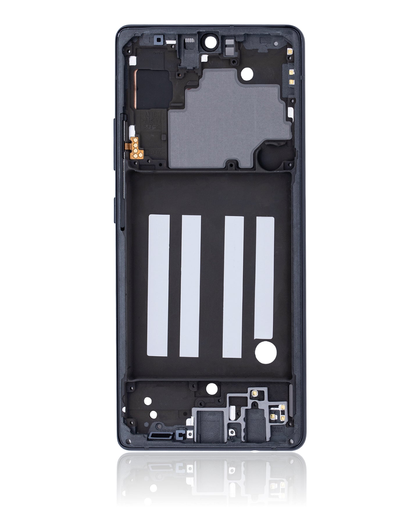 Mid-Frame Housing For Samsung Galaxy A71 5G (US Version) (Prism Cube Black)