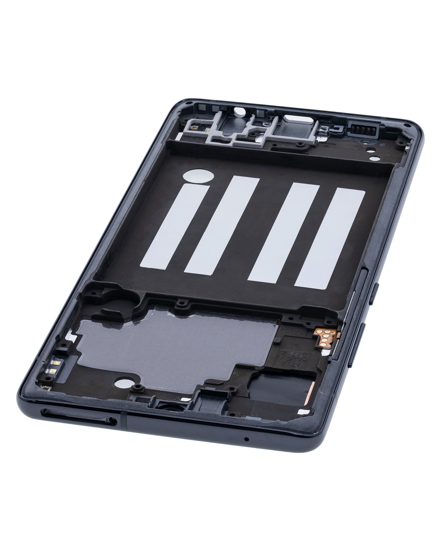 Mid-Frame Housing For Samsung Galaxy A71 5G (US Version) (Prism Cube Black)
