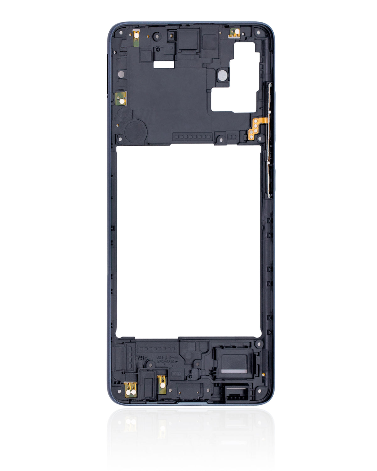 Mid-Frame Housing For Samsung Galaxy A51 4G (A515 / 2019) (Prism Crush Black) - product image 8