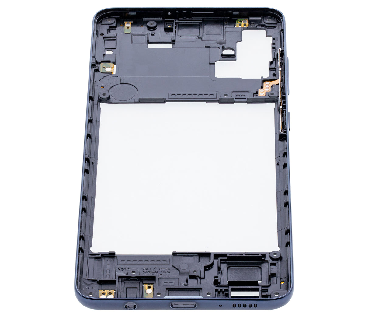 Mid-Frame Housing For Samsung Galaxy A51 4G (A515 / 2019) (Prism Crush Black) - product image 5