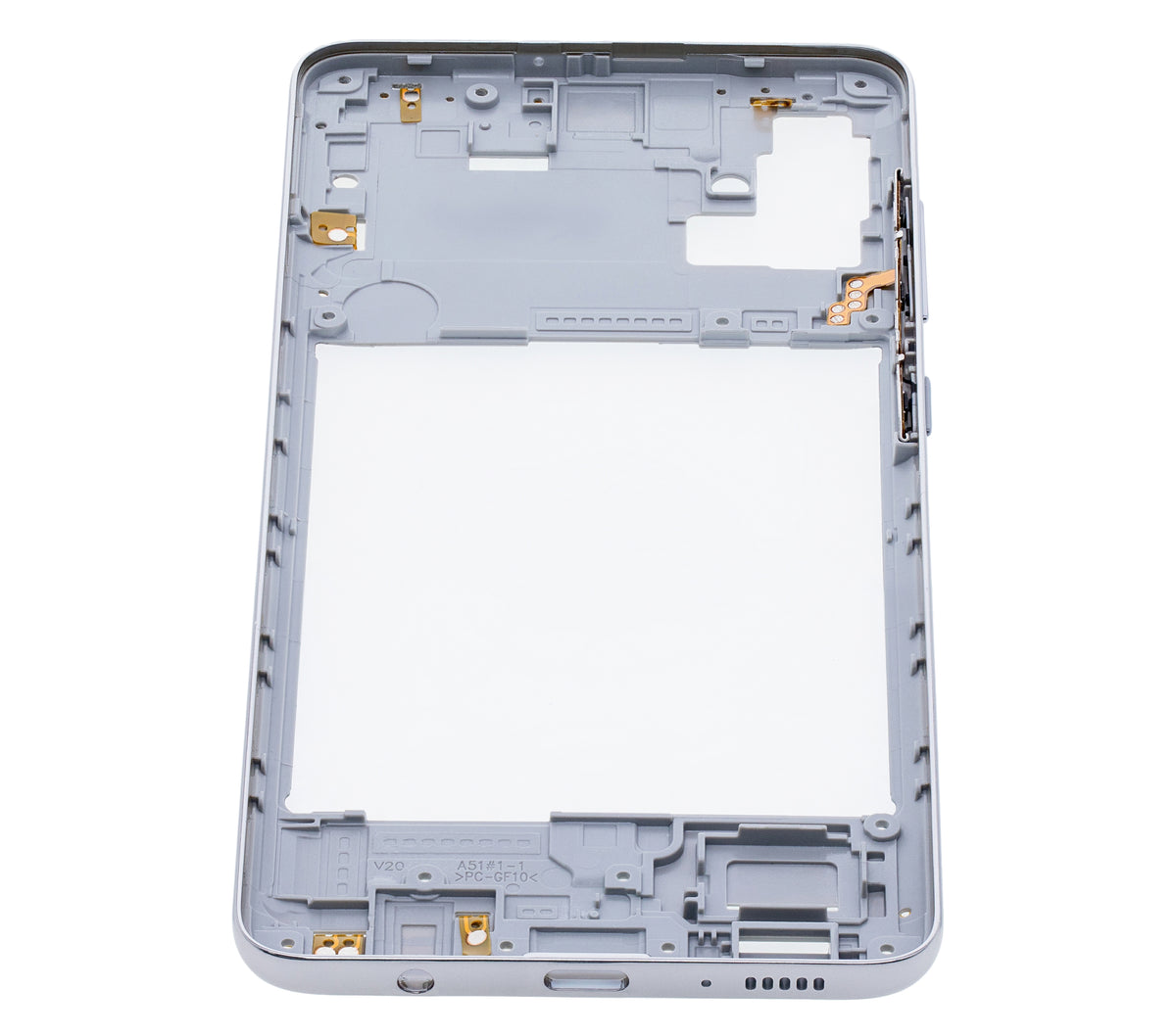 Mid-Frame Housing For Samsung Galaxy A51 4G (A515 / 2019) (Prism Crush White) - product image 5