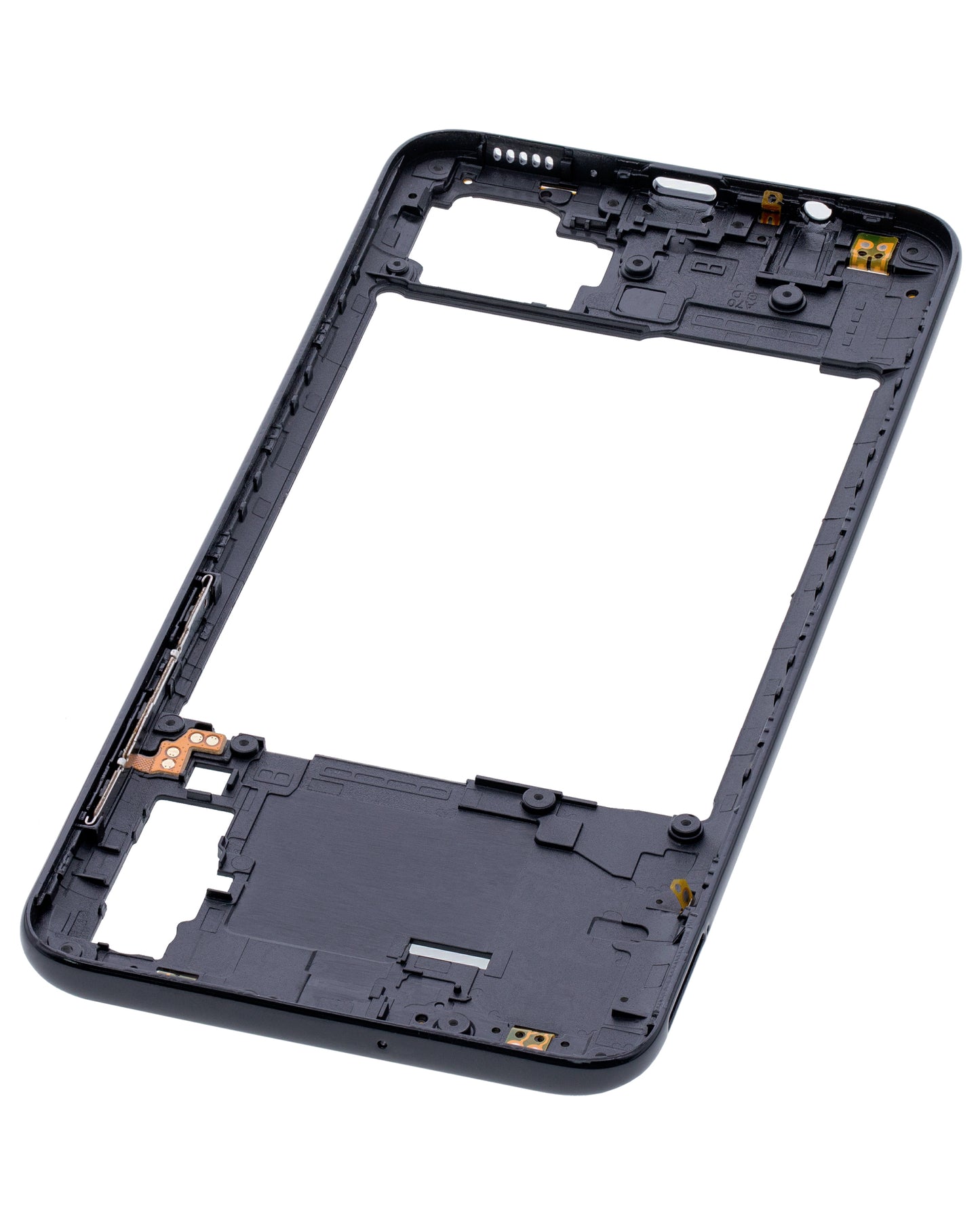 Mid-Frame Housing For Samsung Galaxy A70 (A705 / 2019) (Aftermarket Plus) (Black)