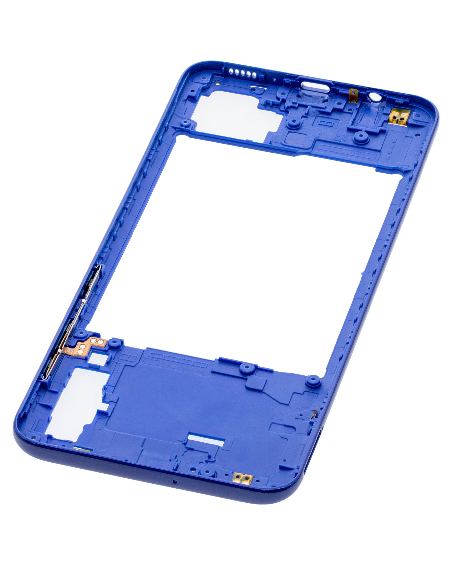 Mid-Frame Housing For Samsung Galaxy A70 (A705 / 2019) (Aftermarket Plus) (Blue)
