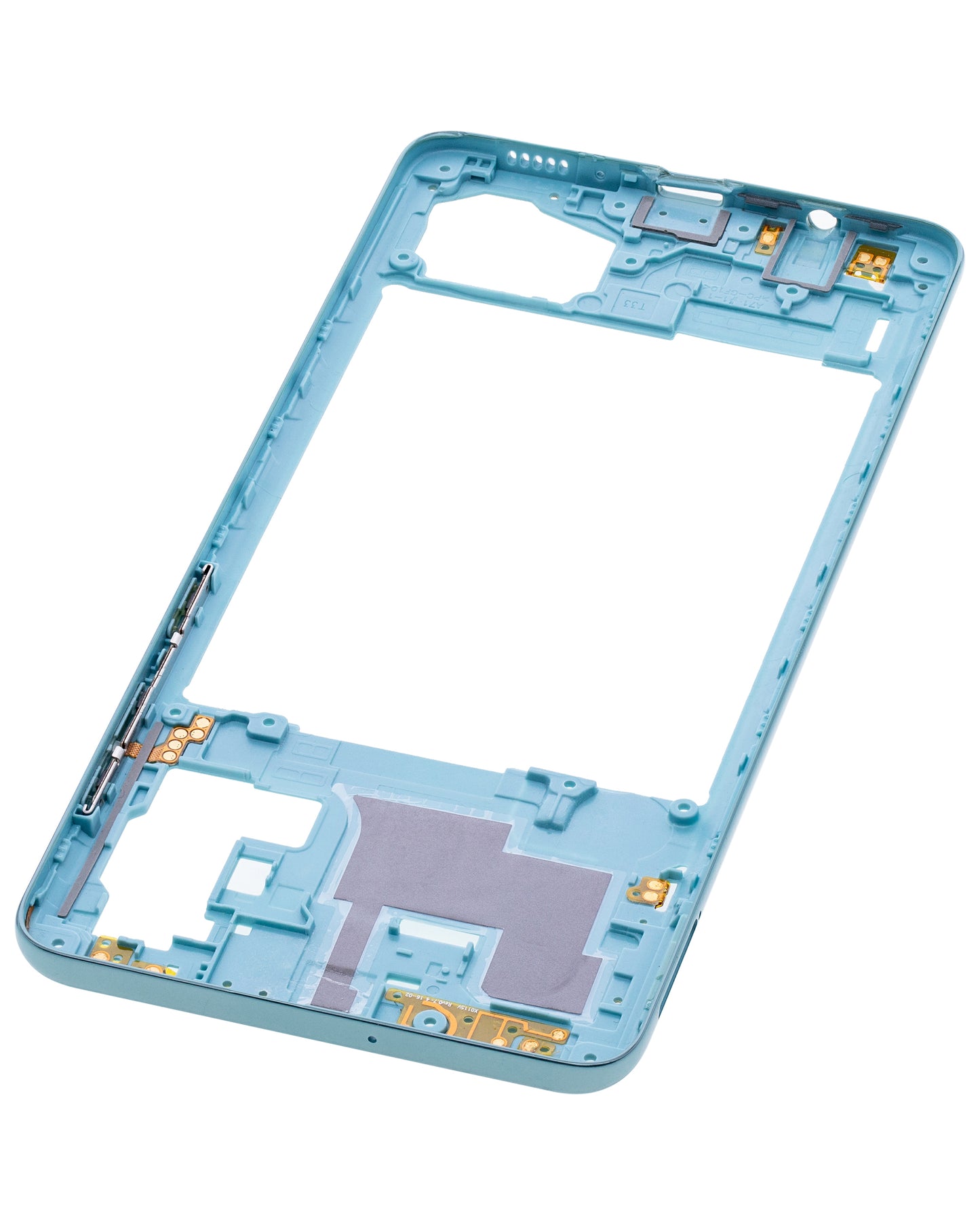 Mid-Frame Housing For Samsung Galaxy A71 (A715 / 2020) (Aftermarket Plus) (Prism Crush Blue)