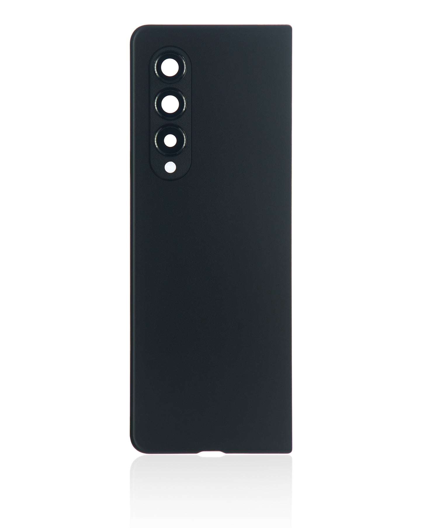 Back Cover Glass With Camera Lens For Samsung Galaxy Z Fold 3 5G (Premium) (Phantom Black)