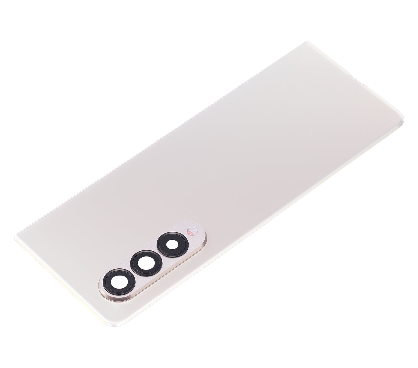 Back Cover Glass With Camera Lens For Samsung Galaxy Z Fold 3 5G (Premium) (Phantom Silver)