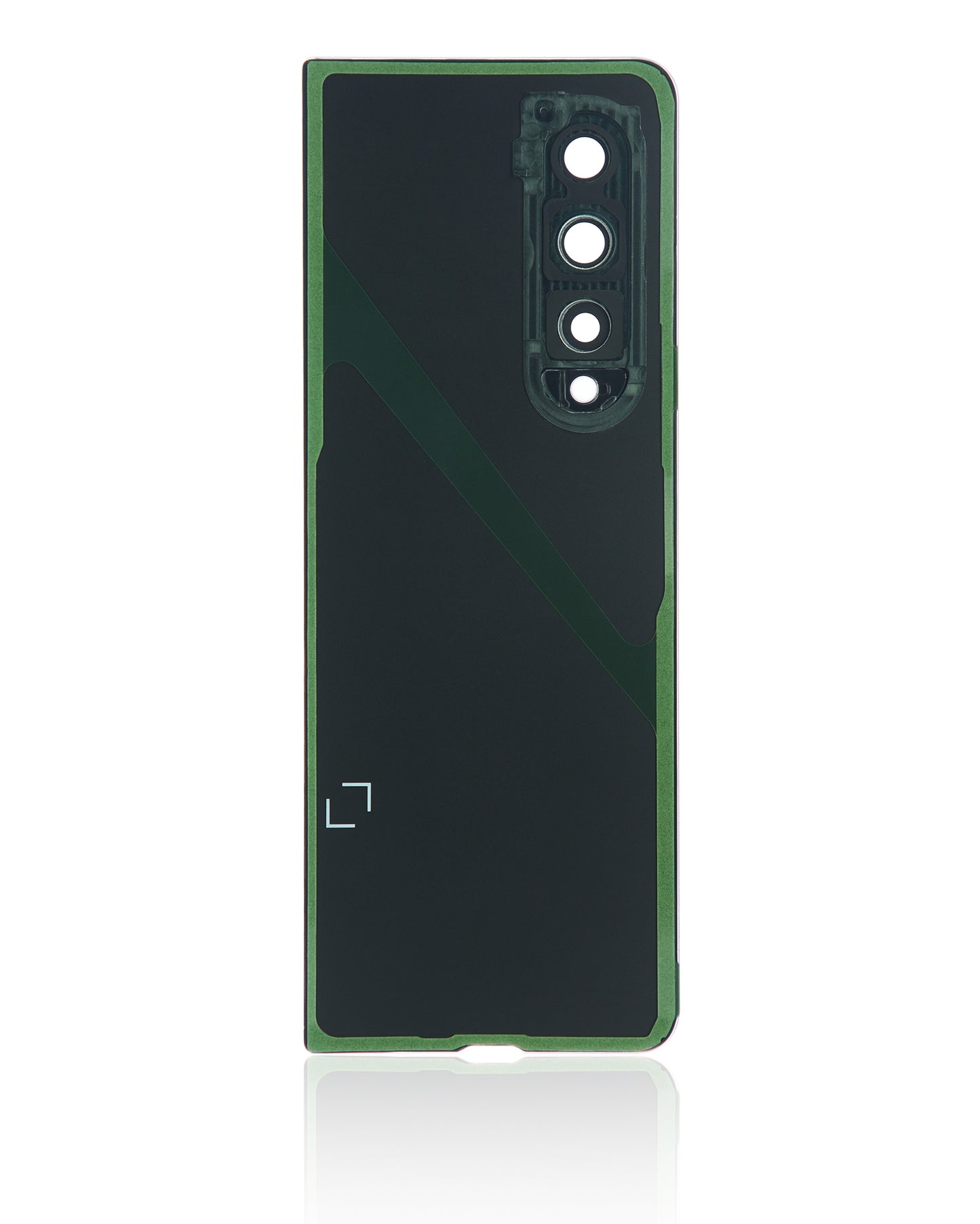 Back Cover Glass With Camera Lens For Samsung Galaxy Z Fold 3 5G (Premium) (Phantom Green)