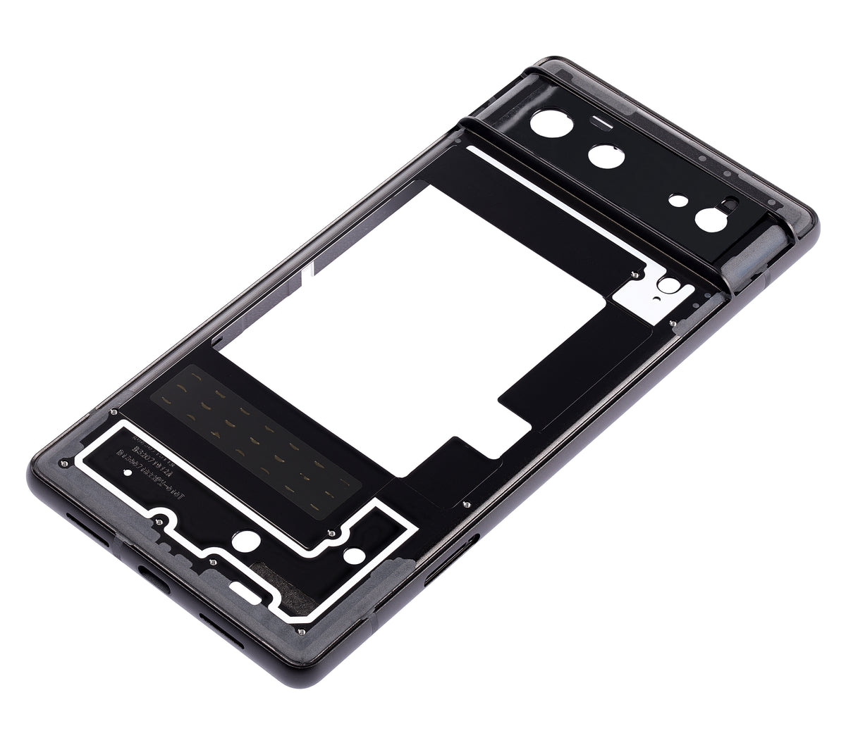 Mid-Frame Housing For Google Pixel 6 (Stormy Black) - replacement part product view 9