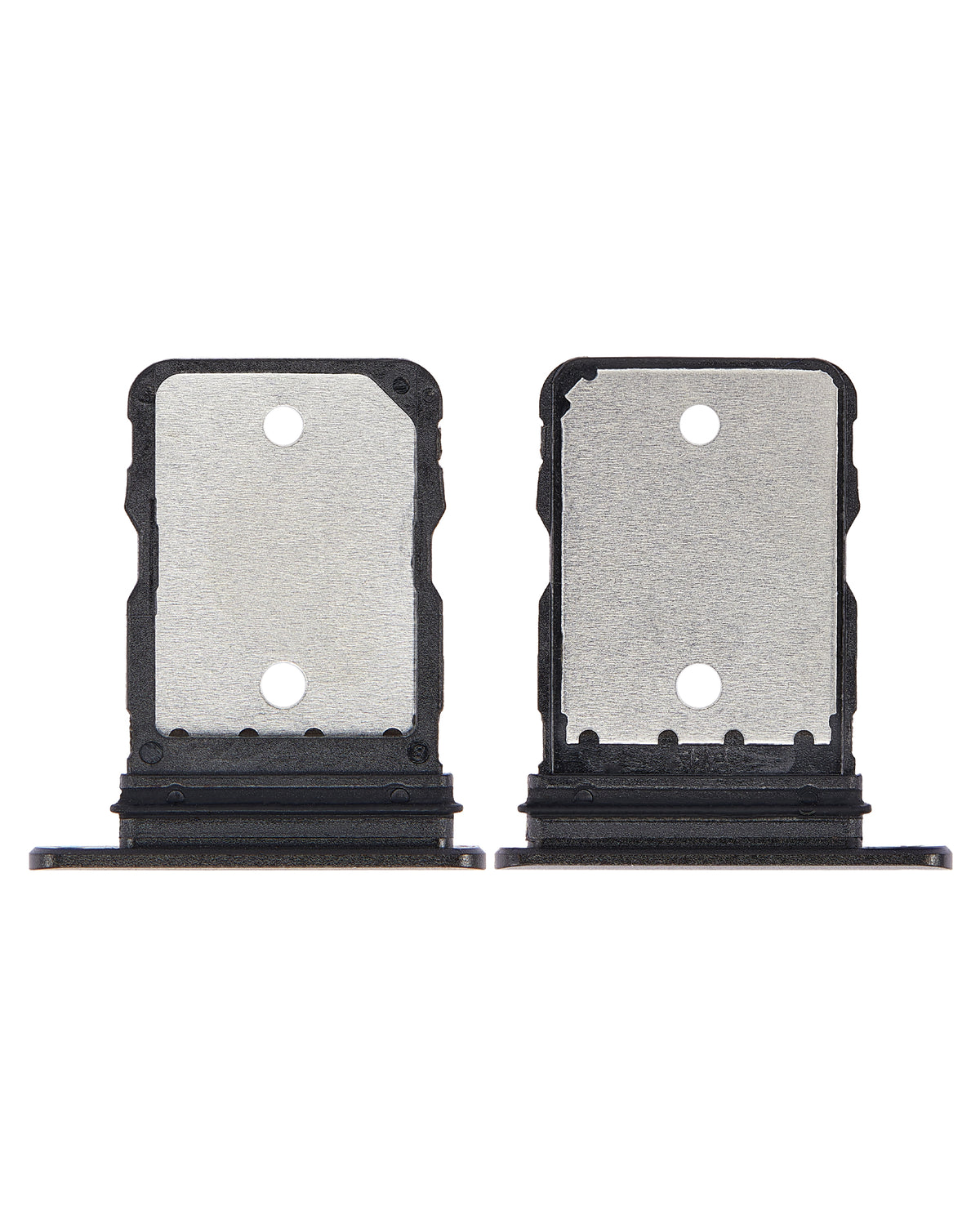 Single Sim Card Tray For Google Pixel 6 (Stormy Black) - repair component alternate view