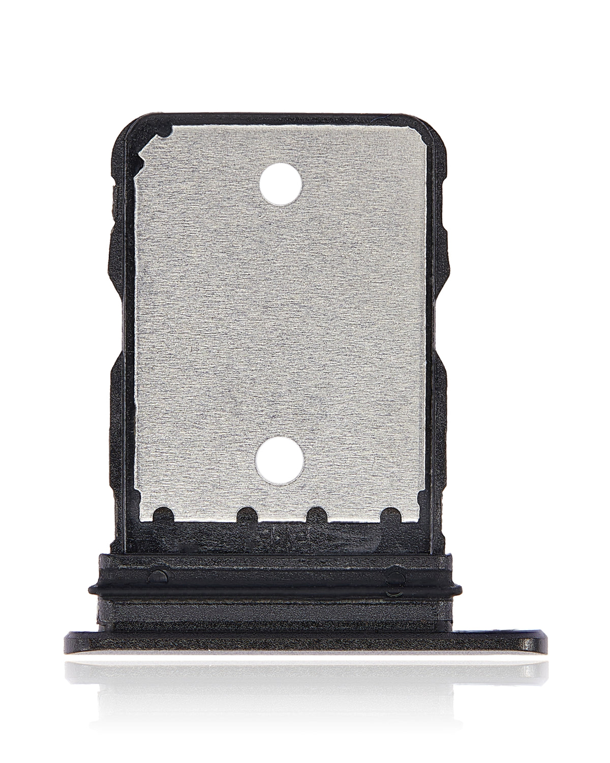 Single Sim Card Tray For Google Pixel 6 (Stormy Black) - replacement component detail view