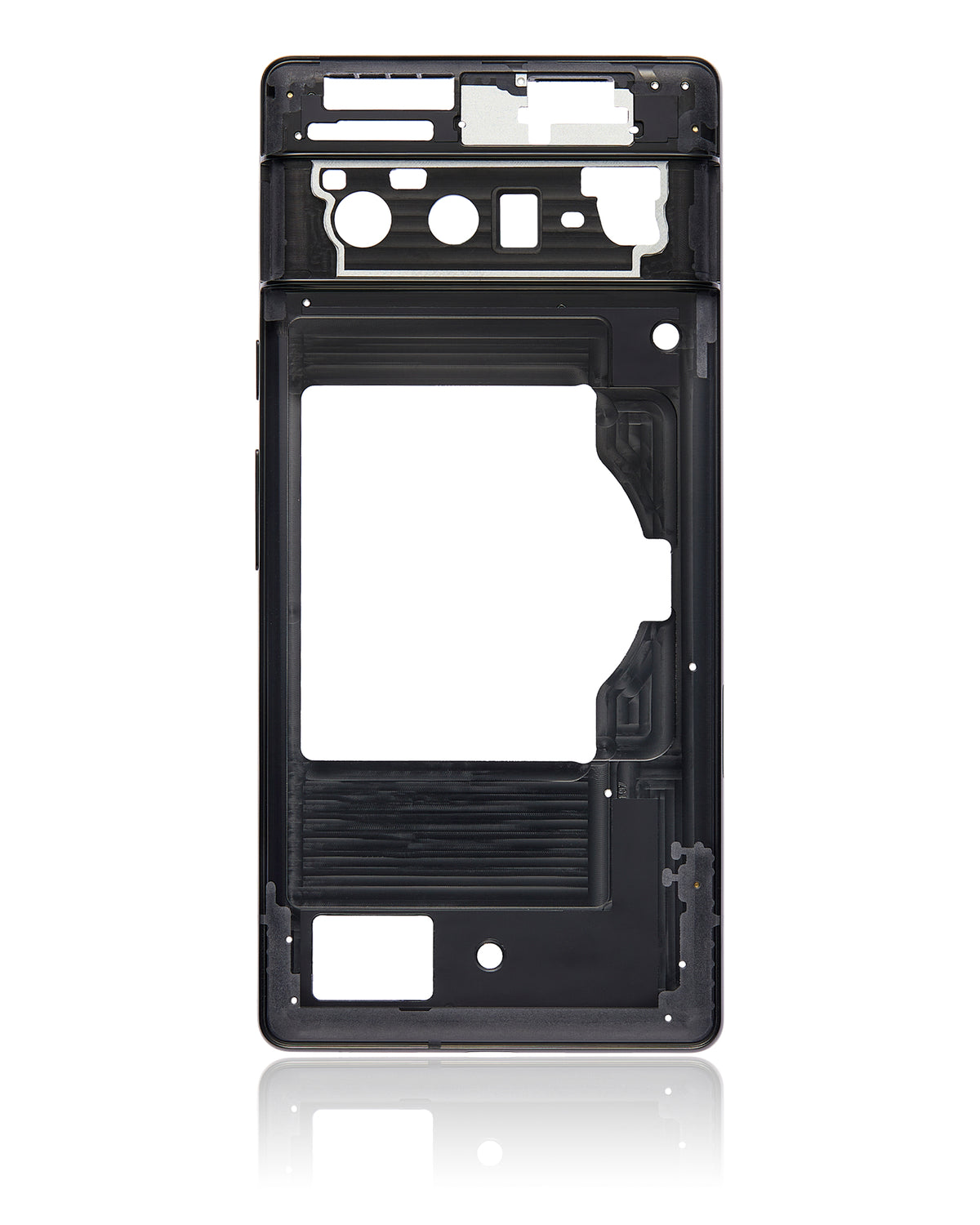 Mid-Frame Housing For Google Pixel 6 Pro (Stormy Black) - phone repair component product image