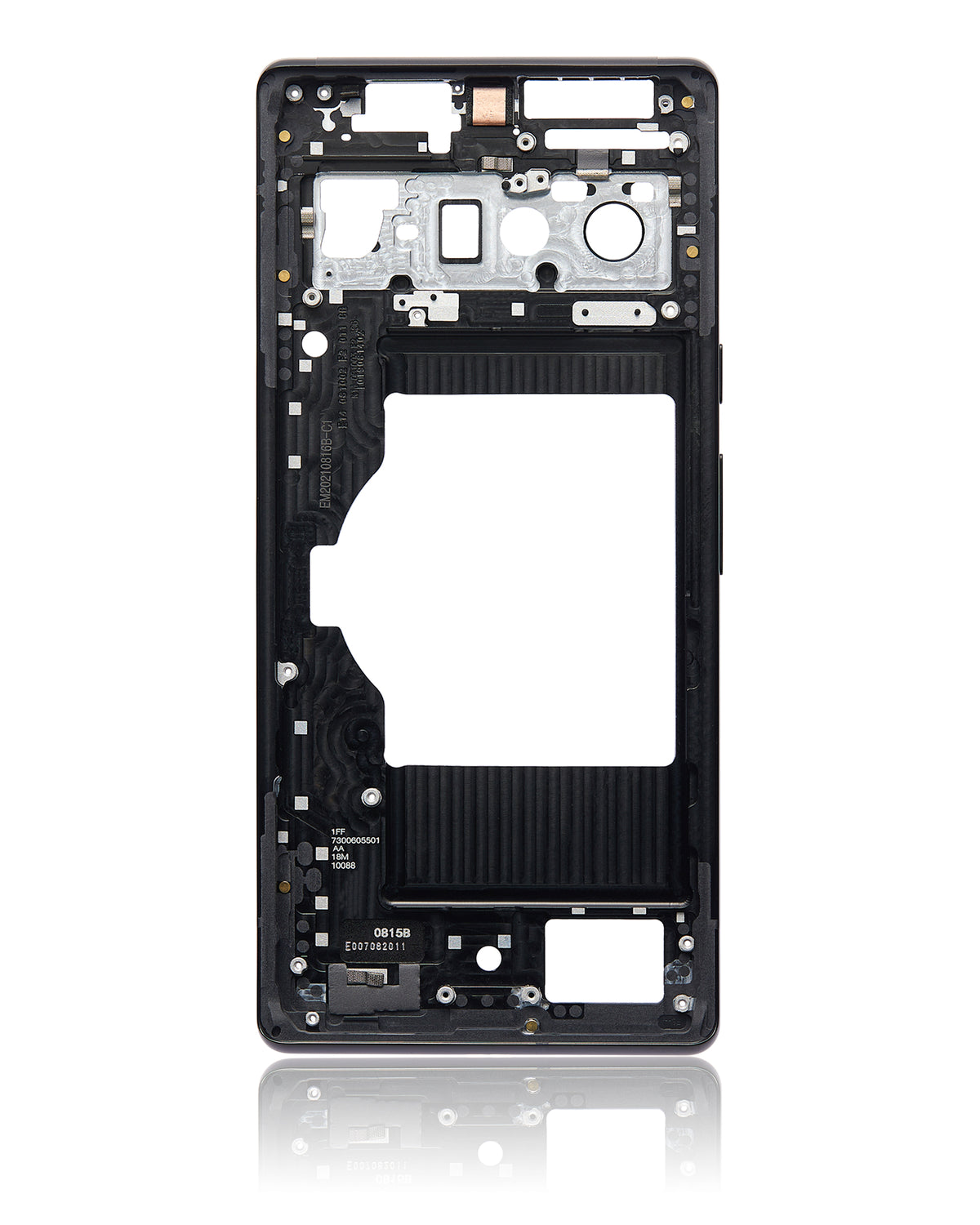 Mid-Frame Housing For Google Pixel 6 Pro (Stormy Black) - replacement part secondary detail
