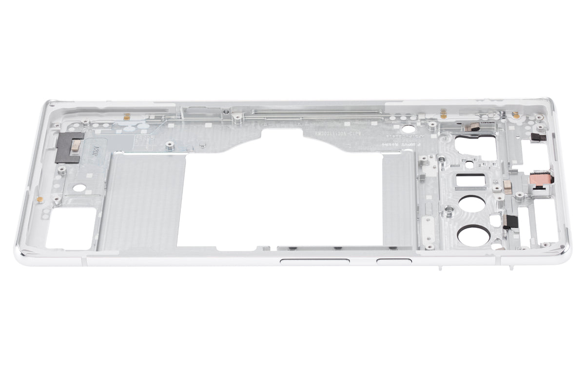 Mid-Frame Housing For Google Pixel 6 Pro (Cloudy White) - replacement part additional angle