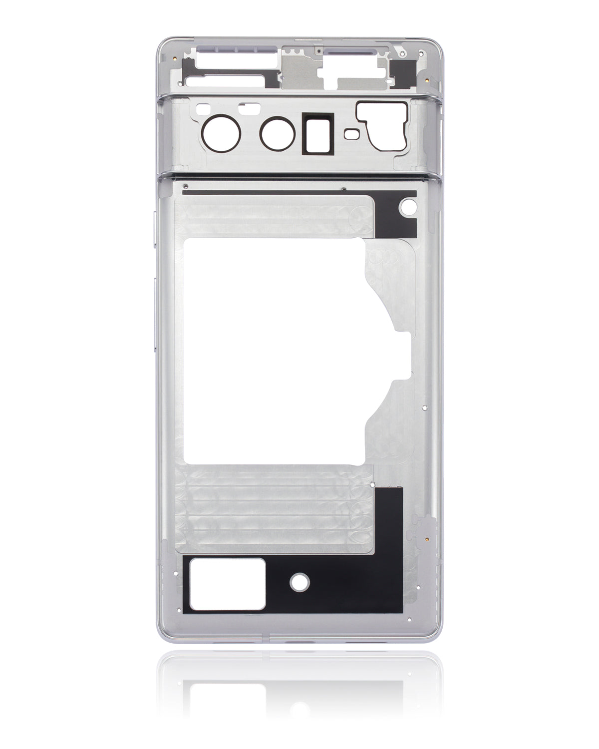 Mid-Frame Housing For Google Pixel 6 Pro (Cloudy White) - replacement part secondary detail