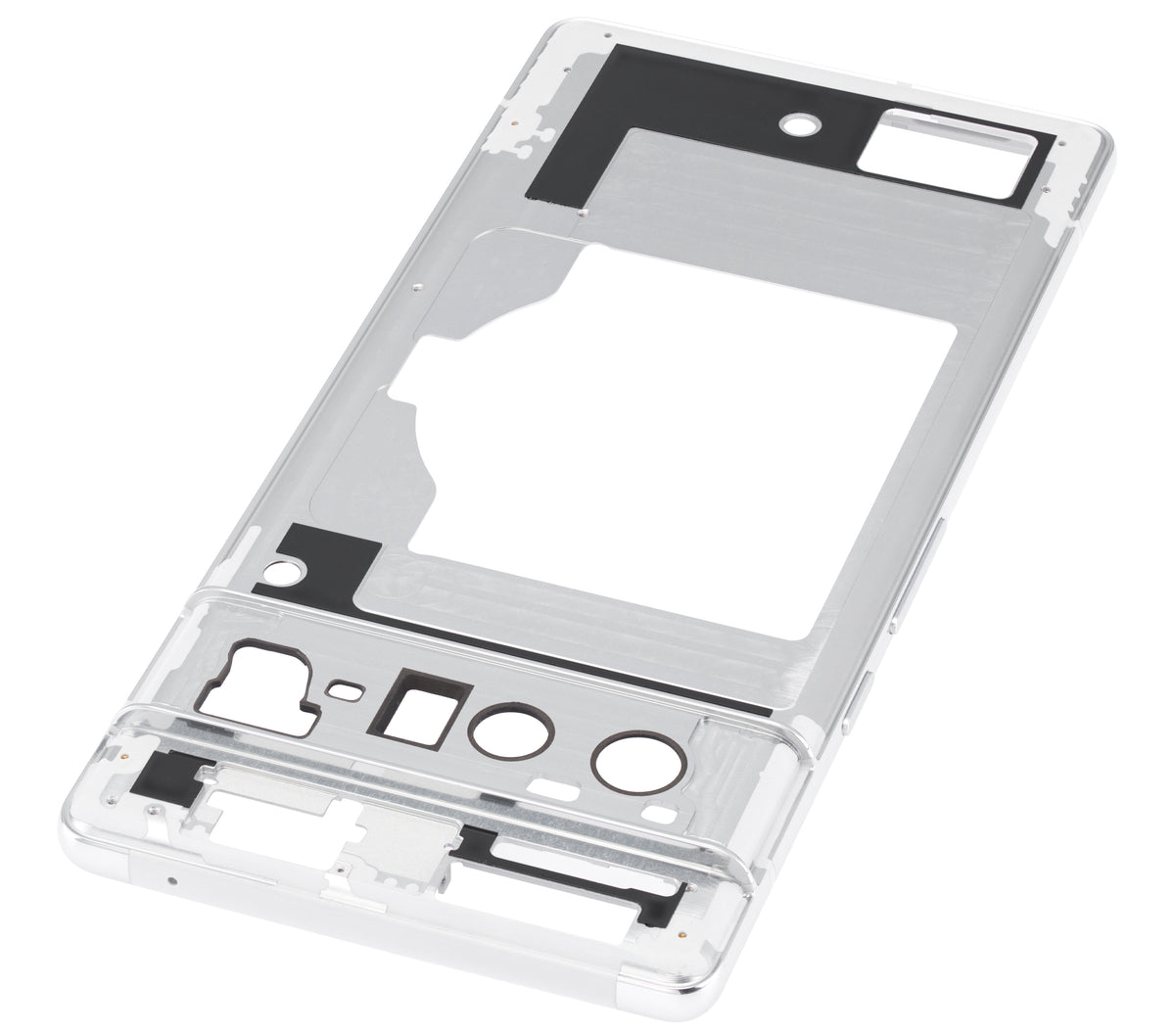 Mid-Frame Housing For Google Pixel 6 Pro (Cloudy White) - repair component alternate view