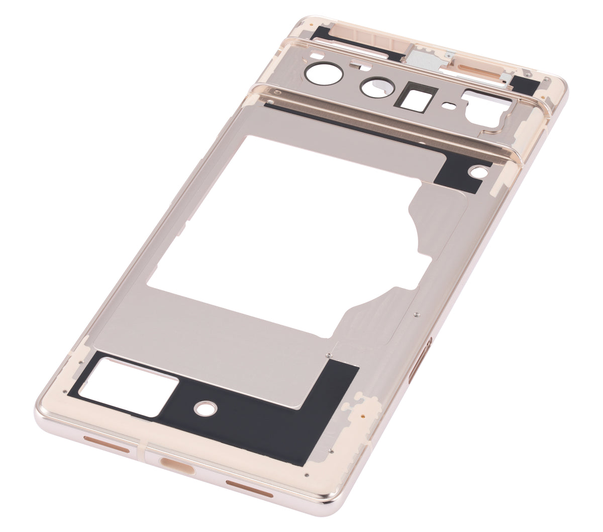 Mid-Frame Housing For Google Pixel 6 Pro (Sorta Sunny) - replacement component detail view