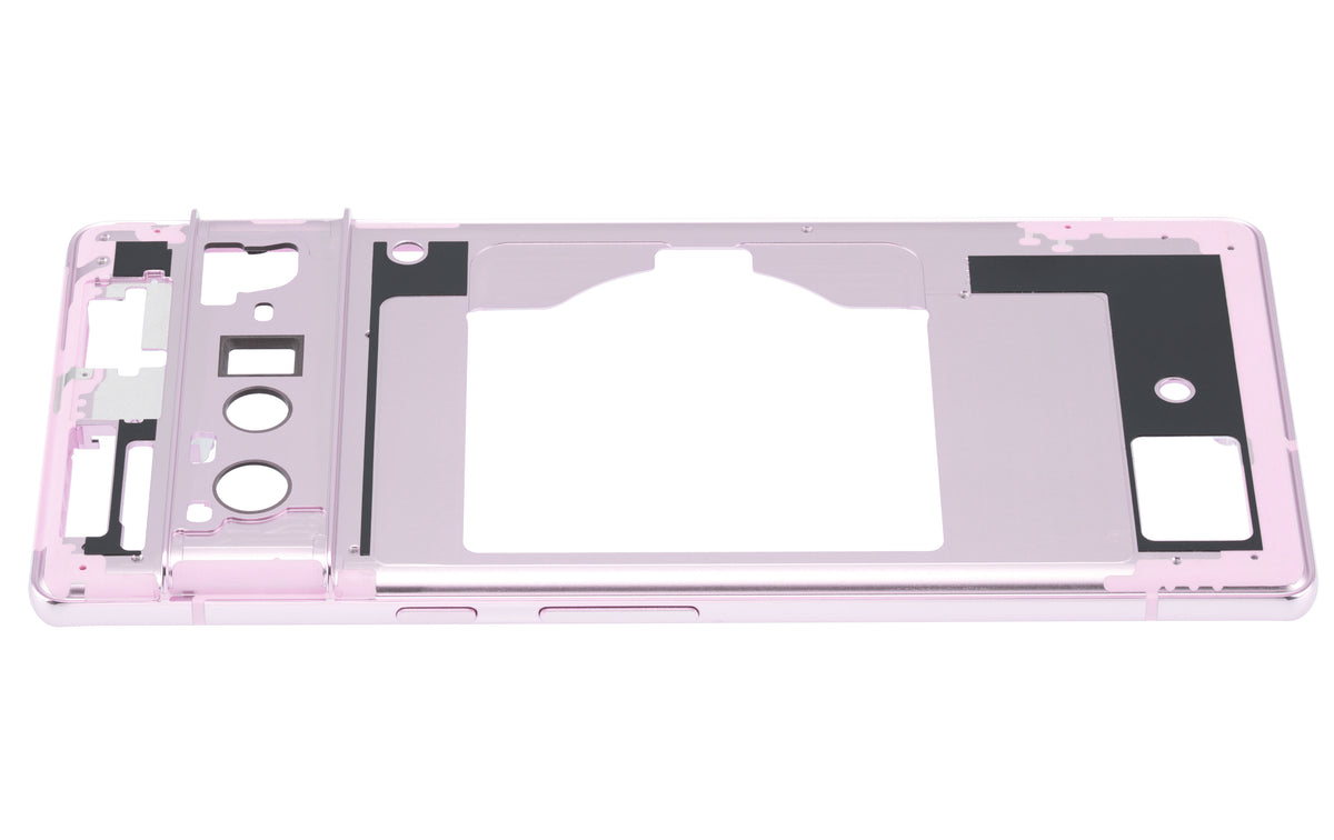 Mid-Frame Housing For Google Pixel 6 Pro (Rose Quartz) - phone repair component product image