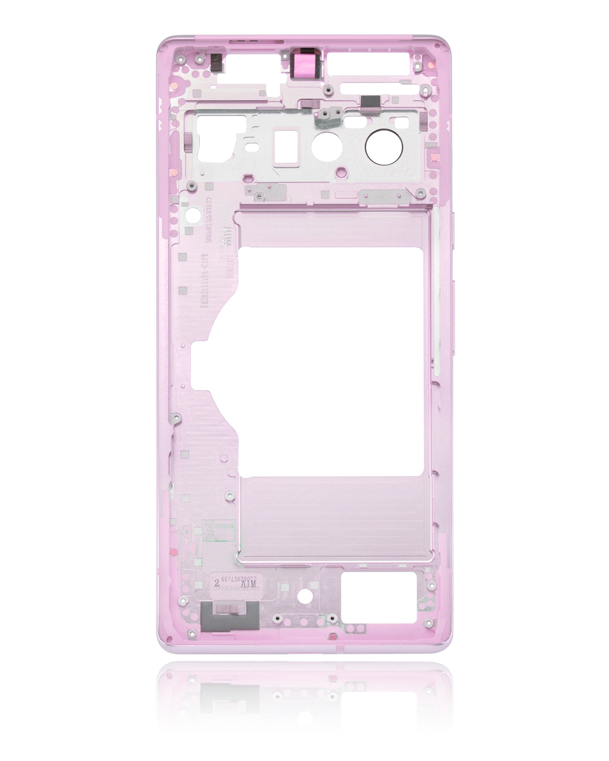Mid-Frame Housing For Google Pixel 6 Pro (Rose Quartz) - repair component alternate view