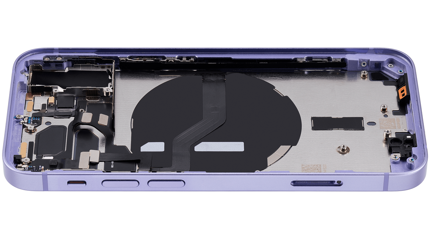 Back Housing W/ Small Parts For iPhone 12 Mini (EU / Global Version) (Used OEM Pull: Grade C) (Purple)