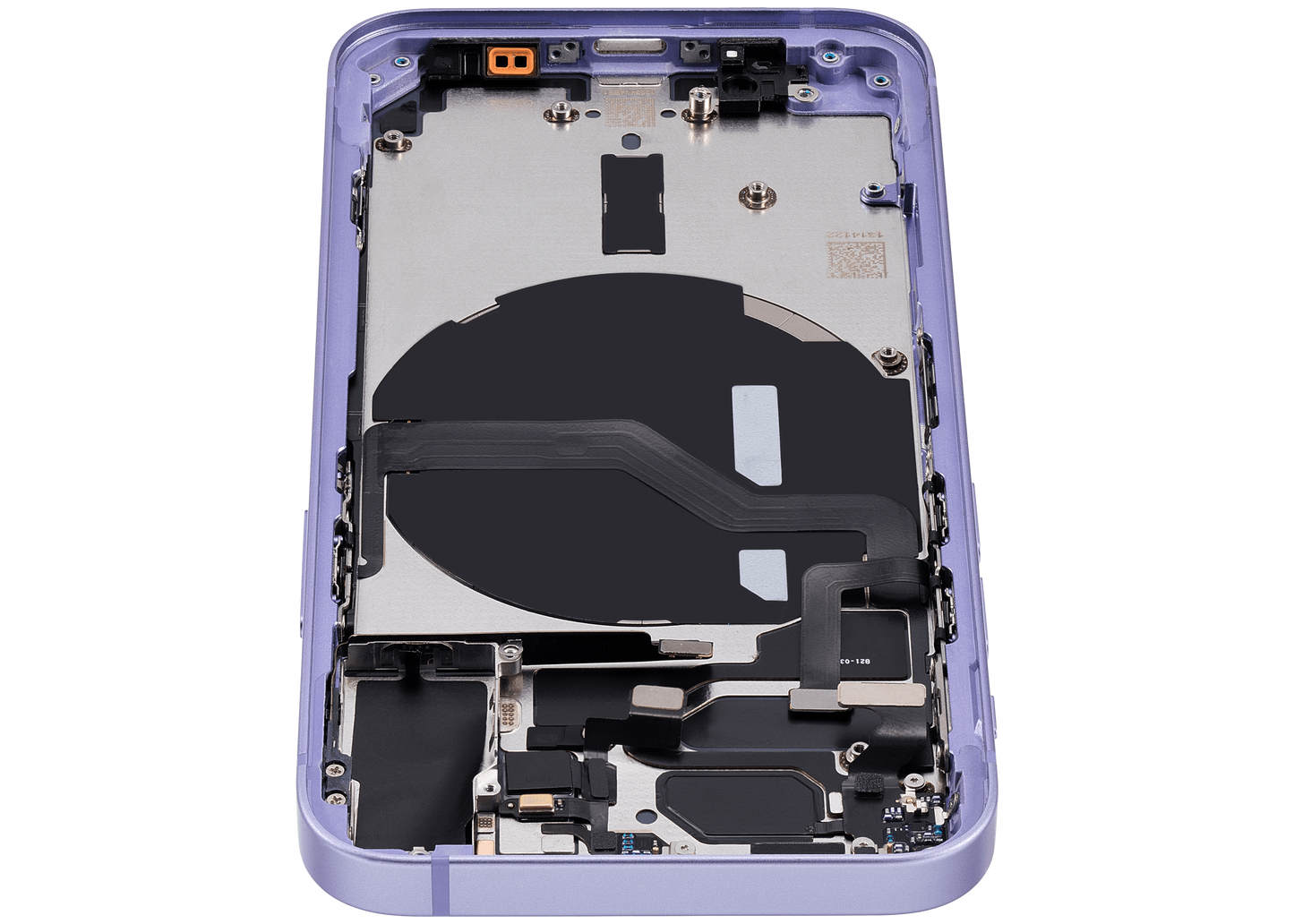 Back Housing W/ Small Parts For iPhone 12 Mini (EU / Global Version) (Used OEM Pull: Grade C) (Purple)