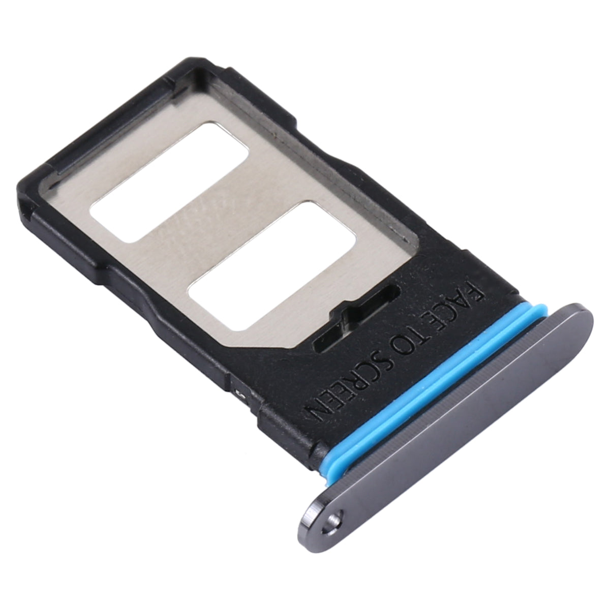 Dual Sim Card Tray For Xiaomi Mi 10T Pro 5G / Mi 10T 5G / K30S (Cosmic Black) - compatible device spare part image SKU 107082104921 - image 3