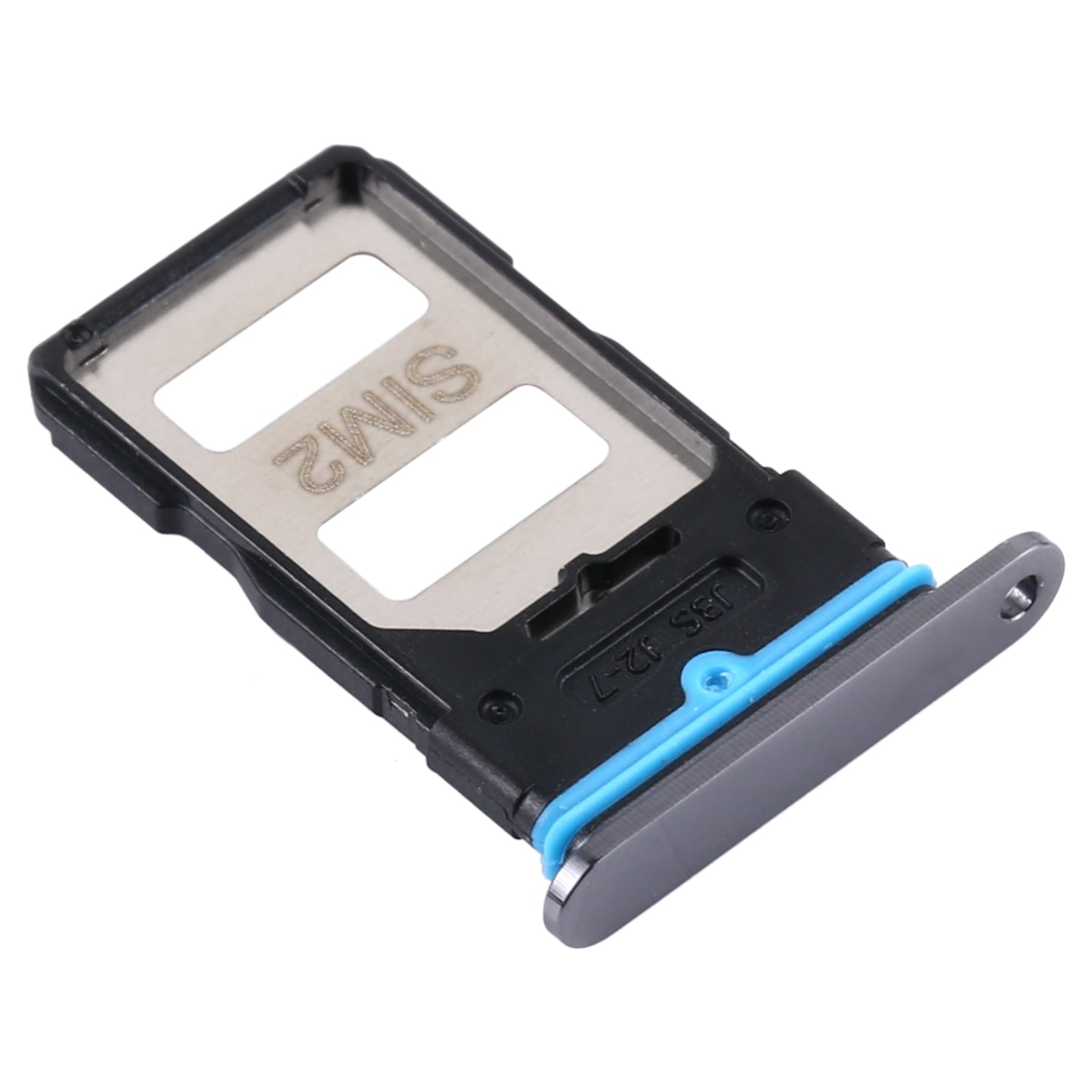 Dual Sim Card Tray For Xiaomi Mi 10T Pro 5G / Mi 10T 5G / K30S (Cosmic Black) - repair component detail image SKU 107082104921 - image 2