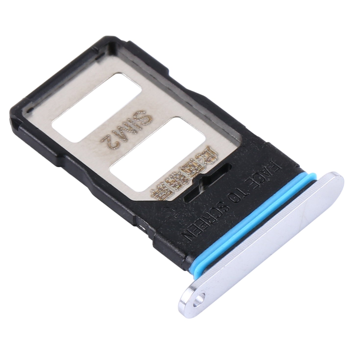 Dual Sim Card Tray For Xiaomi Mi 10T Pro 5G / Mi 10T 5G / K30S (Lunar Silver) - compatible device spare part image SKU 107082104922 - image 3